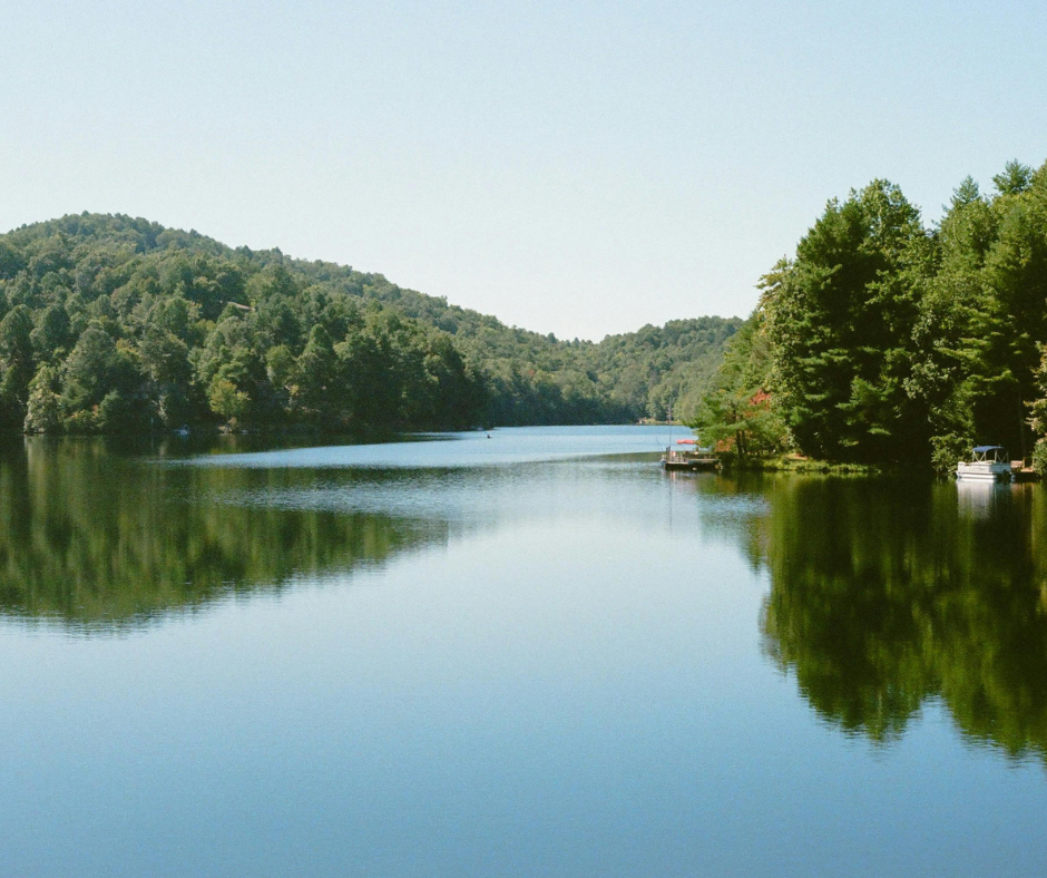 Lake landscape supplied by the client